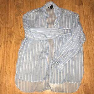 *SOLD* H&M Sheer Button Up